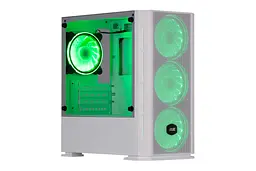 2E Gaming Корпус Calleo GB700W без БЖ 2xUSB3.0, 1xUSB2.0, 4x120мм ARGB, VGA 320мм, LCS ready, контролер з пультом, TG Side Window, mATX, білий - мініатюра 3