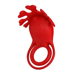 Ерекційне кільце - Pretty Love Vibrant Penis Ring Ruben Red - мініатюра 2