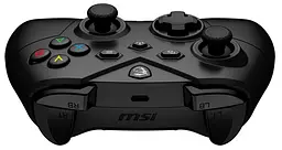 Геймпад MSI FORCE GC300, Black, бездротовий, Bluetooth / 2.4 GHz / Type-C, вібрація, 2-рівневі магнітні тригери, 2 задні кнопки, 600 mAh - мініатюра 2
