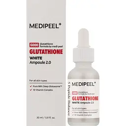 Сироватка для обличчя Medi Peel Bio-Intense Gluthione 600 White Ampoule освітлювальна 30 мл - мініатюра 2