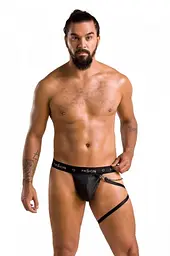 Чоловічі стринги Passion Free Your Senses Thong Bill 058 XXL/XXXL чорний - мініатюра 2