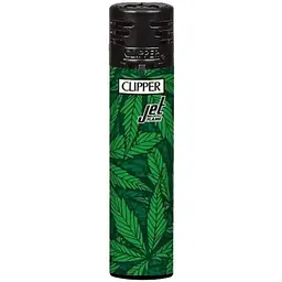 Запальничка Clipper Jet Flame Print Weed - мініатюра 2