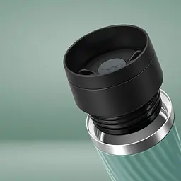 Термочашка Tefal Travel Mug Classic Twist 360 мл зелена (N2024310) - мініатюра 5