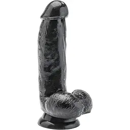 Реалістичний фалоімітатор Get Real ToyJoy 17 см чорний