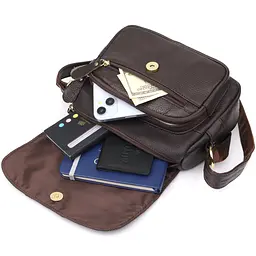 Сумка з натуральної шкіри для жінок Vintage 23,5х17х10 см sum0027569 - мініатюра 10