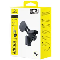 Автотримач Baseus T-Space TC1 MagSafe Central Screen Mount (Corner Version) чорний C0013501 - мініатюра 2