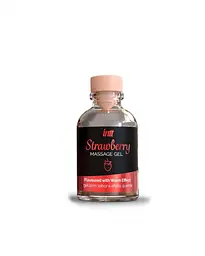 Масажний гель для інтимних зон Intt Cosmetics Strawberry 30 мл - мініатюра 2