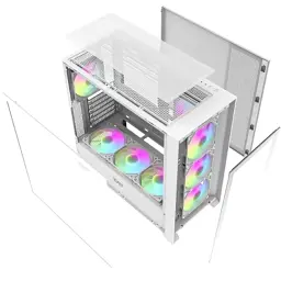 Корпус для ПК DARKFLASH DRX90 GLASS WHITE - миниатюра 8
