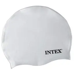 Силіконова плавальна шапочка Intex 55992 Білий