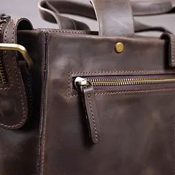 Чоловіча шкіряна сумка SHVIGEL 35х27х7,5 см sum0012483 - мініатюра 9
