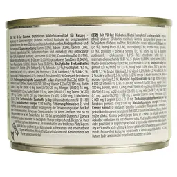 Вологий корм для котів Brit GF Veterinary Diet Cat Cans Diabetes з ягням та горохом 200 г - мініатюра 4