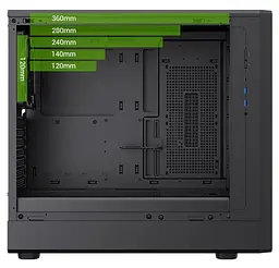 Корпус GameMax CLAW 460 WB (9101-1200R0009) - мініатюра 11