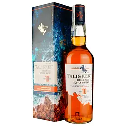 Віскі Talisker 10 yo, в подарунковій упаковці, 45,8%, 0,7 л (421109)