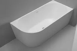Ванна акрилова кутова Rea Sydney Bellanto 170x80 R white REA-W6900, Білий - мініатюра 2