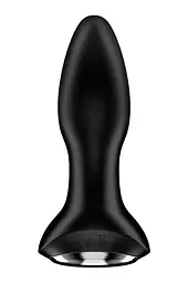 Анальна смарт вібропробка із перлинним масажем Satisfyer Rotator Plug 2+, Чорний - мініатюра 7