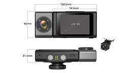 Відеореєстратор Aspiring Alibi 9 GPS, 3 Cameras, SpeedСam - мініатюра 8