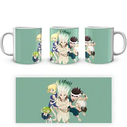 Кухоль GeekLand Dr. Stone Доктор Стоун Сенку Кохаку Суйка Хром Касекі DS 02.06 330 мл білий - мініатюра 3