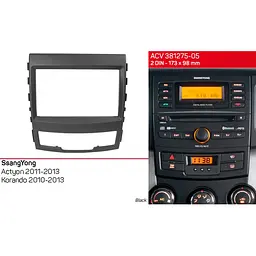 Перехідна рамка SsangYong Actyon, Korando ACV 381275-05 - мініатюра 5