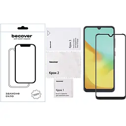 Захисне скло BeCover для ZTE Blade A35 / A55 Black (712313) - мініатюра 2