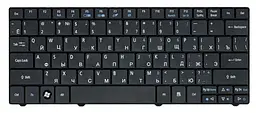 Клавіатура для ноутбука Acer Aspire (1420, 1425, 1425P, 1810, 1810T, 1820, 1825, 1830T) Aspire One (715 721 722 751 751H 5 ) Чорна, RU/EN