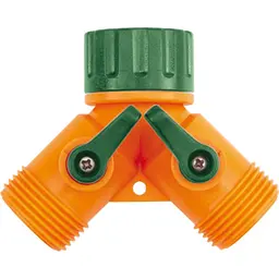 Трійник для крана з'єднувальний Flo 3/4" (89248) - мініатюра 2