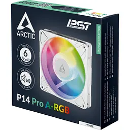 Кулер до корпусу Arctic P14 Pro A-RGB White (ACFAN00318A) - мініатюра 8