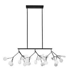 Люстра LED PETALS Levistella 918LP264-27 BK+WH