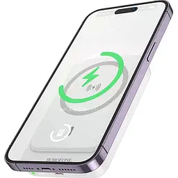 Зовнішній акумулятор Borofone BJ63A Nimble 10000mAh 20W White [123613] - мініатюра 3