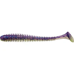 Силікон Keitech Swing Impact 4.5" PAL#06 Violet Lime Berry (6 шт/уп)