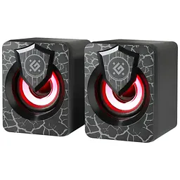 Акустична система Defender Onyx Led USB, чорна (65038)