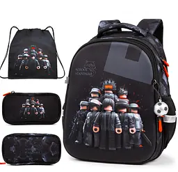 Ортопедичний шкільний рюкзак 3 в 1 для хлопчика School Standard 38х30х18 см з Роблокс для молодших класів (Full 170-81) - мініатюра 2