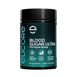 Комплекс для контролю цукру Elicore Labs Blood Sugar Ultra, 60 вегакапсул