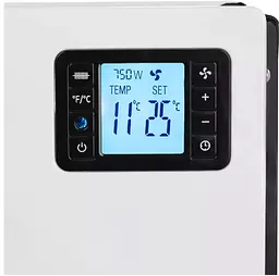 Обігрівач Noveen CH8000 LCD SMART White - мініатюра 3
