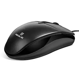 Мишка REAL-EL RM-211 USB Black - мініатюра 4