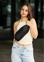Жіноча сумка бананка Sambag HOLSTER MSH 36 × 14 × 4 см (87118065)