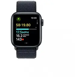 Смарт-годинник Apple Watch SE 2 GPS 40mm Midnight Aluminium Case with Midnight Sport Loop (MRE03) - мініатюра 5