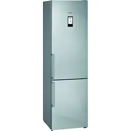 Холодильник Siemens KG39NAIEQ 203х67х60см 2 двери холодильное отделение 279 л морозильное отделение 87 л A++ NF нержавіюча сталь (KG39NAIEQ)