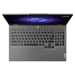 Ноутбук Lenovo LOQ 15IRX9 (15.6 F 144 Hz, Intel Core i5-13450HX, 16 GB, 512 SSD, RTX 4050 6 GB, DOS) Luna Grey (83DV01L7RA) - мініатюра 2