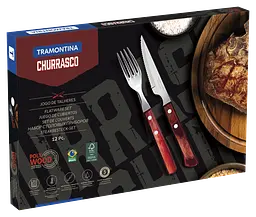 Набір приборів для гриля Barbecue Polywood 12 предметів TRAMONTINA kuh0017009 - мініатюра 4