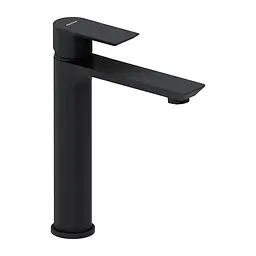 Змішувач для умивальника Damixa 10 високий black 470250300