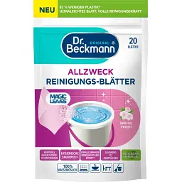 Розчинна серветка для прибирання Dr. Beckmann Magic Leaves Весняна свіжість 20 шт.