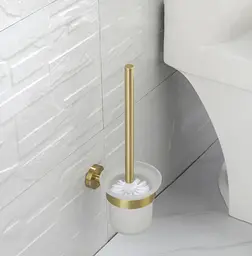Йоршик для унітазу Rea Mist 06 gold REA-80032, Золотий - мініатюра 5