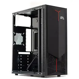 Корпус GTL Gaming "Dark Fire", чорний, без БЖ, Mid Tower, ATX / Micro ATX / Mini ITX, 2xUSB 3.0, макс. CPU - 150 мм / VGA - 310