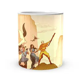 Кружка GeekLand Аватар: легенда про Аанга The last airbender Головні герої AV 02.428 - мініатюра 2