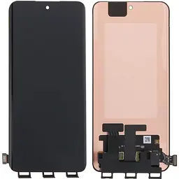 Дисплей Oppo Reno 12 чорний, Amoled, оригінал PRC