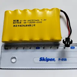 Акумулятор 7.2 V Вольт Ni-MH 2300 Mah, Роз'єм SM. батарея для іграшки машинок іграшок джипа на пульту машинки - мініатюра 6