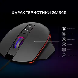 Миша GamePro Nitro USB (GM365) - мініатюра 6