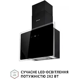Витяжка Perfelli Riva Nero - мініатюра 3
