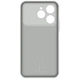 Чохол MAKE Tecno Spark 40 Silicone Titanium Grey - мініатюра 5