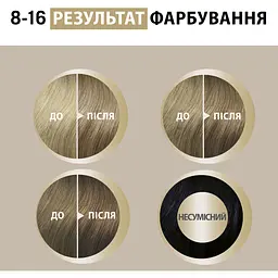 Фарба для волосся Creme Supreme №8-16 холодний попелястий світло-русявий - мініатюра 10